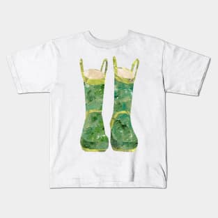 Wellington Boots Kids T-Shirt